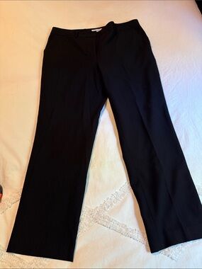 Calvin Klein Black Boot Cut Dress Pants